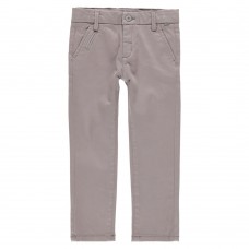 BOBOLI παντελόνι chino 735195-8105 γκρι